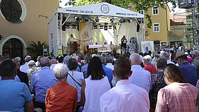 Open-Air-Festgottesdienst zum Willibaldsfest